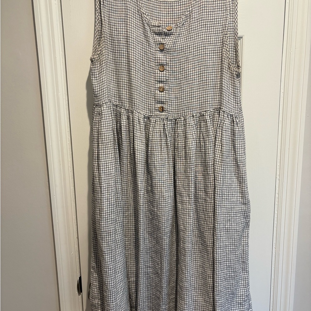 Not Perfect Linen Mama Dress